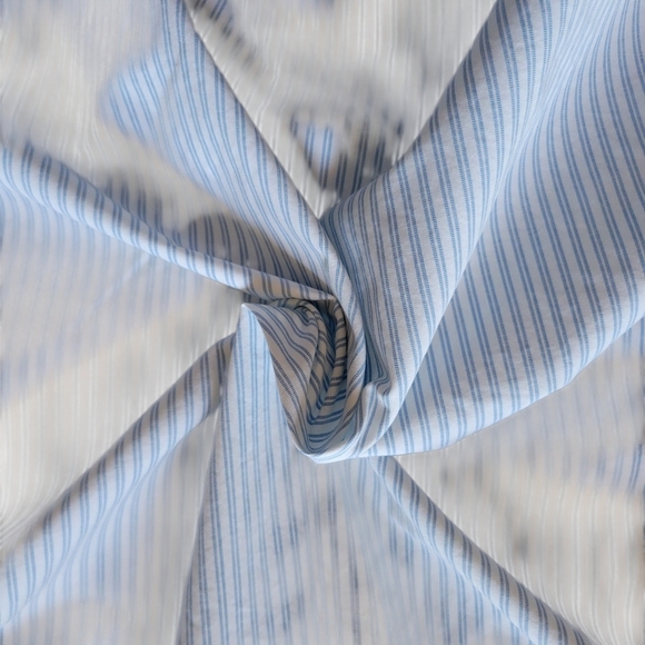 Abercrombie & Fitch Men's Blue Striped Shirt - Picture 7 of 7